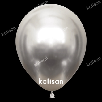 Kalisan 12" Krom Silver (mirror) Balon 50'li