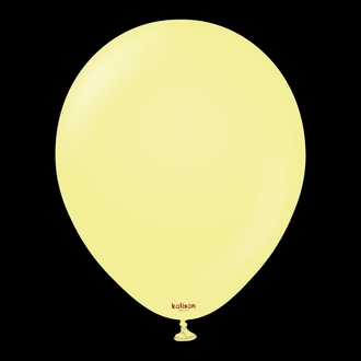 Kalisan 12" Makaron Sarı Balon 100'lü