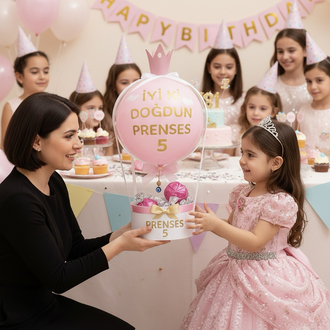 Küçük Prenseslere Doğum Günü Kutusu 