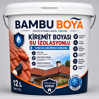 Bambu Kiremit Boyası 17 Kg ÇİMYEŞİLİ