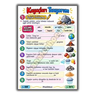 4.SINIF 1-2-3.ÜNİTE DİJİTAL ÜRÜN DERS NOTU-PDF