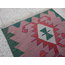 	 Pastel Tapestry Kilim Rug, Vintage Oriental Kelim Teppich, Tapis Kilim, Petite Small Turkish Texti