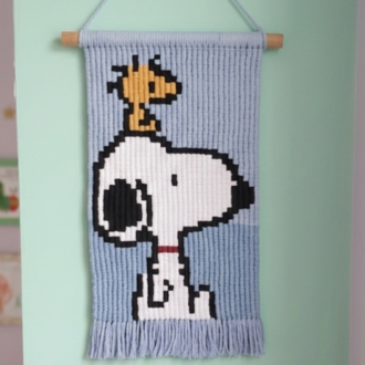 Snoopy Duvar Halısı