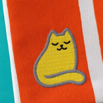 Sarı Kedi Kitap Çantası
