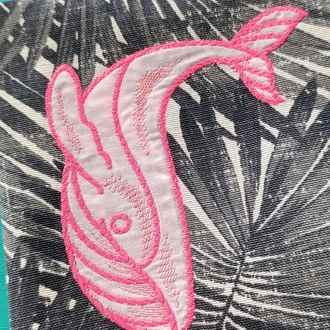 Pembe Balina Kitap Çantası