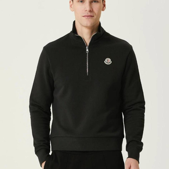 Moncler yarım fermuar sweatshirt