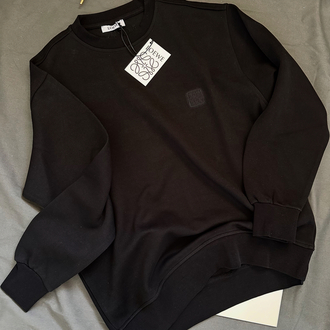Loewe nakış logo sweatshirt 