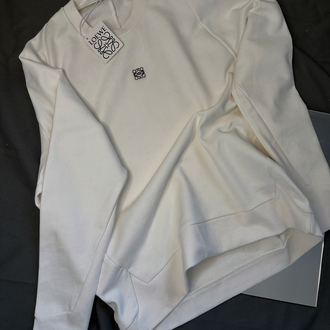 Loewe metal logo sweatshirt 