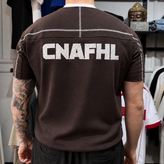 Barch Fashion “CNAFHL” T-Shirt (Kahverengi)