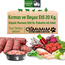 Barfmarkt Çiğmamam Kırmızı ve Beyaz Etli 20 Kg - 500 Gr*40 Adet Tahılsız BARF Köpek Maması