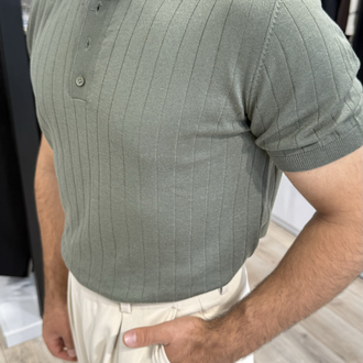 Henley Yaka Triko Merserize