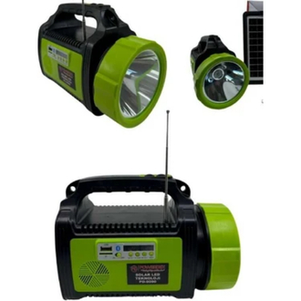 Powerdex Pd-9090 Güneş Enerjili Şarj Radyolu Avcı Kamp Feneri