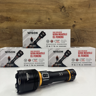 Wison Ws-6565 20w 2000 Lümen Profesyonel El Feneri