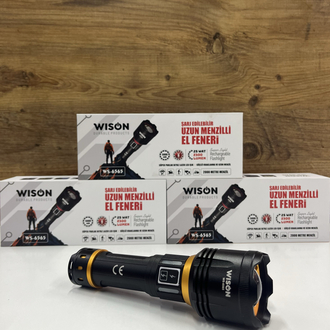 Wison Ws-6565 20w 2000 Lümen Profesyonel El Feneri