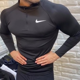 Yarım Fermuarlı Nike Compression Body