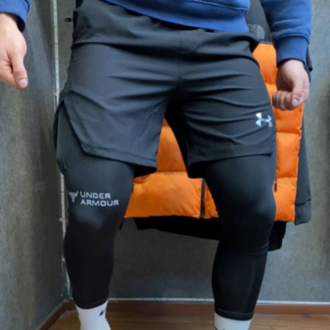 Under Armour Cool Switch Uzun Taytlı Şort