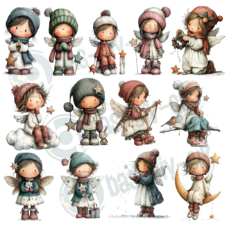 COZY ANGEL GIRL 60 CM - TABLO 12