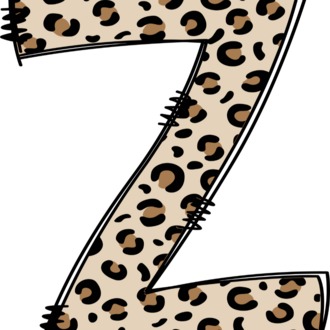 LEOPAR Z HARF 28 CM