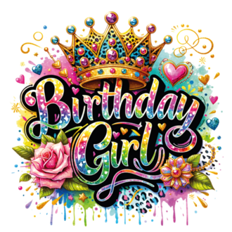 BIRTHDAY GIRL DOĞUMGÜNÜ KIZI 18 CM