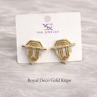 Royal Deco Gold Küpe