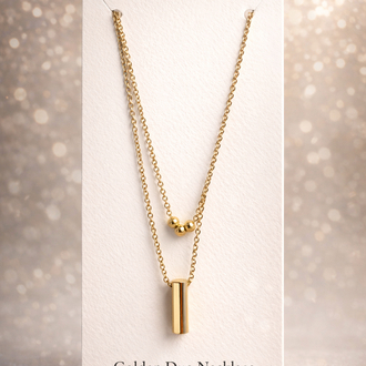 Golden Duo Necklace