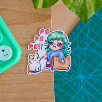 PSPSPS Basia Sticker