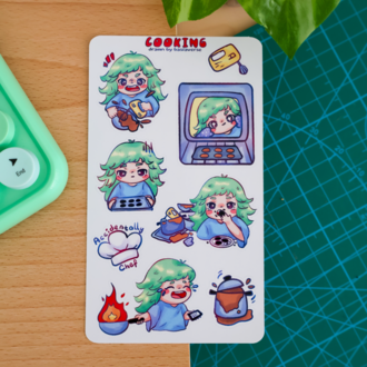 Cooking Sticker Sayfası