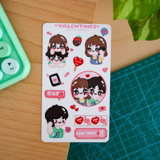 Aşıkım Aşık Sticker Sayfası