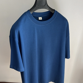 Gök Mavi Basic Oversize
