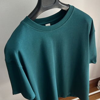 Zümrüt Yeşil Basic Oversize