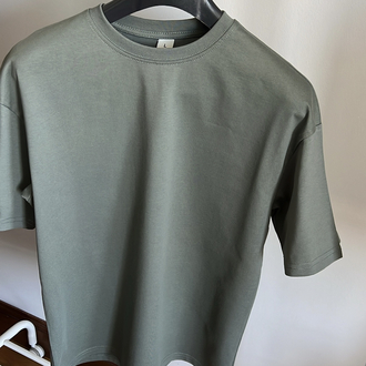 Yosun Yeşil Basic Oversize