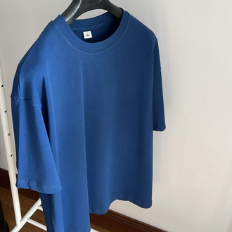 Gök Mavi Basic Oversize