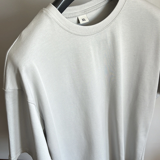 Açık Gri Basic Oversize 