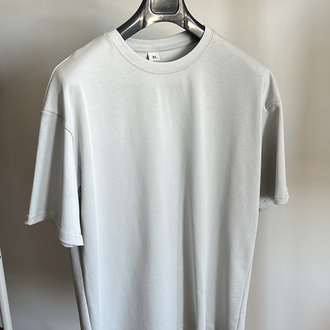 Açık Gri Basic Oversize 
