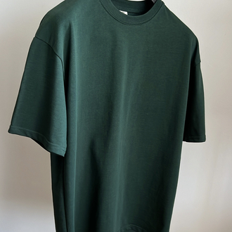 Nefti Yeşil Basic Oversize