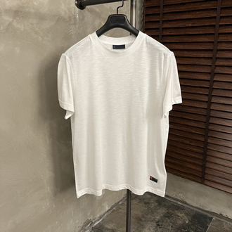 Street one orijinal filamlı kumaş beyaz t shirt