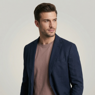 Premium Touch Vizon Erkek Basic Tişört
