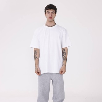 Premium Heavy Unisex Beyaz Oversize Tişört