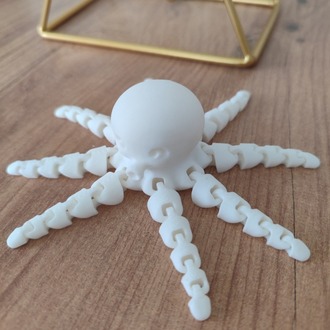 3D Baskı Ahtapot Stres Çarkı - Kargo Dahil