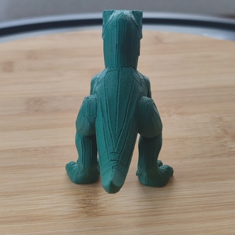 El Yapımı Mini T-Rex Dinozor Figürü 3D Baskı - Çocuk ve Yetişkin Hediyesi