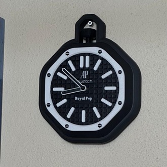 AP x Swatch Royal Pop Duvar Saati | Premium Tasarım | baskisizde