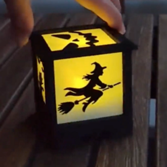 Halloween Temalı Gece Lambası – Gotik Korku Dekoratif Ambiyans Lambası