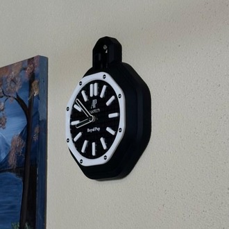 AP x Swatch Royal Pop Duvar Saati | Premium Tasarım | baskisizde