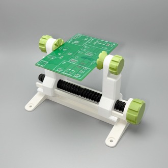Profesyonel Ayarlanabilir PCB Tutucu | 360 Derece Dönebilen Lehimleme Standı ve Mengene