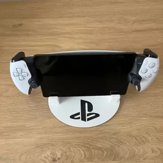 PlayStation Portal Uyumlu Masaüstü Standı | Özel Tasarım Logolu Oyun Konsolu Tutucu