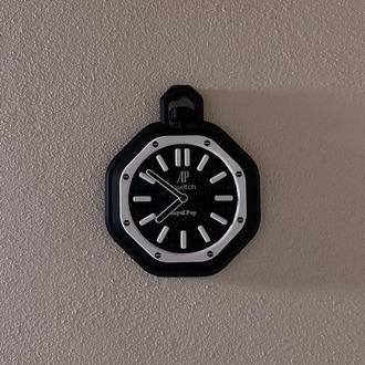 AP x Swatch Royal Pop Duvar Saati | Premium Tasarım | baskisizde
