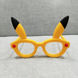 Pikachu Temalı Parti Gözlüğü | Eğlenceli Karakter Çerçevesi