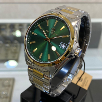 Bigotti Milano Erkek Kol Saati Yeşil Gold BG48108