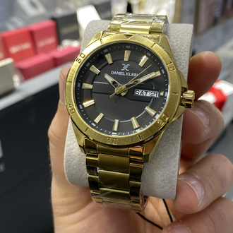 Daniel Klein Gold Siyah Premium Erkek Kol Saati