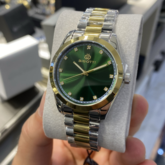 Bigotti Milano Yeşil Gold Kadın Kol Saati